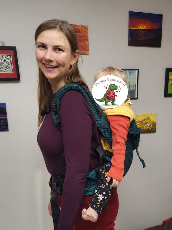 At‑home babywearing consultation in Swanage
